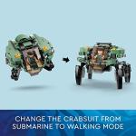 LEGO Avatar: The Way of Water Payakan The Tulkun & Crabsuit 75579, Building Toy Set, Movie Underwater Ocean with Whale-Like Sea Animal Creature Figure by LEGO