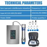 Body Massager Shockwave Therapy Machine for E-D Body Muscle Relaxation Pain Relief with 7 Massager Heads from Nulatool