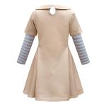 PAPA93 Girls Costume Dress Big Kids Halloween Horror Cosplay Outfits Fancy Party Dress Up Novetly Dresses Vintage Children's Gift from 