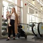 QPlay Rito Toddler Tricycle with 3-Stages - Premium Push Trike Featuring Easy Storage & Transportability, Safety Harness, Adjustable Canopy & Parent Handle (Ages 1-5, Black) by Q-Play