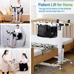 Electric Patient Lift Transfer Chair,Foldable Patient Lift for Home Use Seniors,Car Transfer Aid Chair,Shower Wheelchair,Patient Lift Aid for Disabled,Transport Chair Max Load 290lbs by AUVKMUY