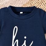 HINTINA Preemie Premature Baby Boy Romper Coming Home Outfits Hi I'm New Here Jumpsuit Summer Clothes Set Premie by 