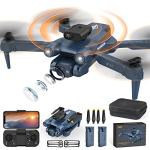 X-IMVNLEI Drones with Camera for Adults, Beginners, FPV 1080P HD Video, 3D Flip, RC Drone Quadcopter with Altitude Hold with Optical Flow Positioning, Speed Adjustment, 2 Batteries, X-IDRONE17 by X-IMVNLEI
