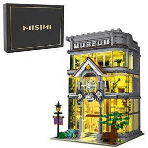 MISINI Architecture 10206 Science Museum Building Sets, MOC Street View Building Blocks Kit for Adults, Modular Buildings House Model Set with Light Kit, Collectible Building Toys for Men - 3784 Pcs from Shenzhenshiaimindianzikejiyouxiangongsi