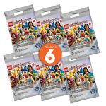 LEGO Minifigures Disney 100 6 Pack 66734 Limited Edition Collectible Figures, Surprise Buildable Disney Characters for Role Play, A Gift for Imaginative Kids Ages 5+ from LEGO