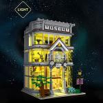 MISINI Architecture 10206 Science Museum Building Sets, MOC Street View Building Blocks Kit for Adults, Modular Buildings House Model Set with Light Kit, Collectible Building Toys for Men - 3784 Pcs from Shenzhenshiaimindianzikejiyouxiangongsi