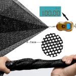 Banister Guard for Baby,10ft x 3ft, Baby Safety Stairs Rail Net Provides Your Baby with a Environment, Baby Safety Net Balcony Banister Stair Net Fit for Child, Small pet, Toy - Black by Gulissa