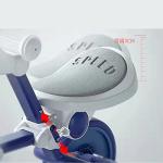 3 in 1 Kids Tricycles for 2-4 Years Toddler Boys & Girls - Baby Balance Bike - Foldable 3 Wheel First Trike - Adjustable Seat - Convertible Rear Wheels by LUOOV