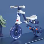 3 in 1 Kids Tricycles for 2-4 Years Toddler Boys & Girls - Baby Balance Bike - Foldable 3 Wheel First Trike - Adjustable Seat - Convertible Rear Wheels by LUOOV