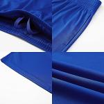 TYCTOS Boys Athletic Shorts Elastic Basketball Shorts Quick Dry Kids Youth Shorts Sports Soccer Shorts for Boys with Pockets Black&Dark Gray&Navy&Dark Green&Dark Red&Light Gray&Light Blue Large from 