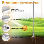 Trymaker Tetherball Set with Base,Tetherball Equipment with Pole for Backyard and Outdoor,Tether Ball Set with Base Heavy Duty for Kids and Adult. by Trymaker