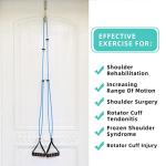 Fanwer Shoulder Pulley - Pulleys for Shoulder Rehab Over Door & Shoulder Pulley for Physical Therapy - Exercise Pulleys for Shoulder Alleviate Shoulder Pain and Recovery from Fanwer