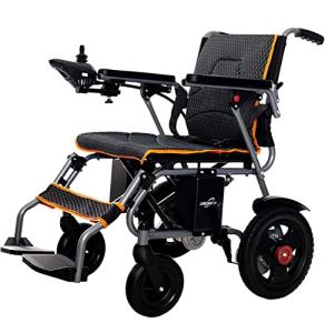 Foldable Electric Wheelchair for Adults - 360Â° Joystick Motorized Power Wheelchair - All-Terrain Folding Wheel Chair - Lightweight and Comfortable Travel Wheelchair for Seniors from PAYRFV