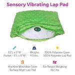 Fun and Function Sensory Vibrating Lap Pad - 4.5 lb Weighted Vibrating Pillow - Sensory Pillow for Calming Weight & Soothing Vibration - Weighted Lap Pad for Kids & Adults with Sensory Needs by Fun and Function