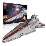 Mould King 21005 Star Plan ï¼New Hope Venator-Class Republic Attack Cruiser Building Blocks Toy Super Star Destroyer Collectible Model Build and Play Awesome Toy Building Kit Adults Gift ï¼11885+Pcsï¼ by Mould King