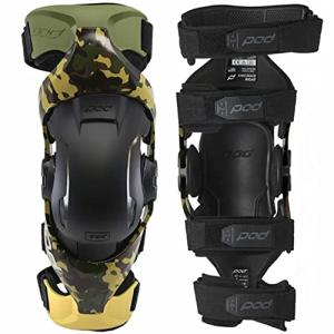 Motocrossgiant POD K4 V2.0 Camo Limited Edition Knee Braces Pair (Medium/Large), K4027-CMO-MD/LG by Motocrossgiant