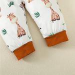 Newborn Boy Clothes Baby Coming Home Outfits Going Home Outfit Animal Hi I'm New Here Bodysuit (White, 0-3 Months) by 