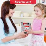 ZAAHH Mini Claw Machine for Kids, Red Candy Grabber Machine with 24 Game Coins Electronic Prize Toys, Dispenser Creative Claw Machine Arcade Game for Party Game Boys Girls Birthday Gift from ZAAHH