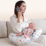 Famelof Nursing Pillow with Two Removable Covers,Nursing Support for Mom and Baby,for Bottle Feeding,Cotton Nursing Pillow Covers, by Famelof