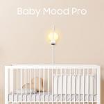 CHILLAX BabyMood Pro - 2 in 1 Baby Monitor with Camera and Audio with Remote Pan, Lights & Lullaby for Toddler & Infant - Full HD 360Â° Gooseneck Baby Camera for Nursery - Phone App & Tablet Access from Chillax