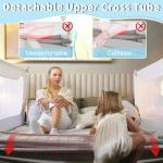 Letmudla Bed Rail for Toddlers,78.7'' Sturdy Toddler Bed Rail,Seamless Bed Rail, Baby Bed Rail Guard with Double Safety Lock,Bed Guard for Twin Double Full Size Queen & King Bed (Pack of 1) by Zhongshan Yingyue Daily Products Co., Ltd.