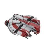 6234 Pieces Space Wars Starship Ebon Hawk Building Blocks; Galaxy Smuggler Ship Model Kit, Republic Ebon Hawk Spaceship Building Sets Construction Toys, Compatible with Lego Space War Series from Sayotoo