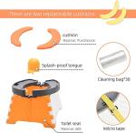 Portable Travel Potty for Toddler - INSOUR Foldable Travel Potty for Toddlers & Kids Potty Training, Indoor & Outdoor Use by INSOUR