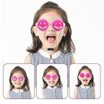 Hallwayee Creative Funny Eyewear Crazy Eyes Glasses Toys SuppliesÂ Puckish Party Glasses Novelty Eyeglasses Fancy Dress Party Props Cosplay Props for Adult and Kids --4PCS (4 Multicolors) from Hallwayee