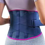 FREETOO Back Brace for Women Men Lower Back Pain Relief with 5 Anatomical Stays, Knitted Back Support Belt for heavy lifting, Durable Lumbar Support Brace for Sciatica Herniated Disc by FREETOO