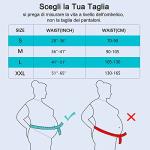 FREETOO Back Brace for Women Men Lower Back Pain Relief with 5 Anatomical Stays, Knitted Back Support Belt for heavy lifting, Durable Lumbar Support Brace for Sciatica Herniated Disc by FREETOO