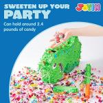 Dinosaur Pinata with Plastic Bat and Paper Blindfoldï¼15.75H X 10.5W X 3D), Cinco De Mayo Party, Dinosaur Animal Theme Parties Decorations, Indoor or Outdoor fiesta by Joyin, Inc.