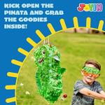 Dinosaur Pinata with Plastic Bat and Paper Blindfoldï¼15.75H X 10.5W X 3D), Cinco De Mayo Party, Dinosaur Animal Theme Parties Decorations, Indoor or Outdoor fiesta by Joyin, Inc.