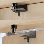 Child Proof Door Top Lock - 1 Pack Top Door Lock for Kids Safety, Adjustable Back Pulley Child Proof Locks for 5/8 to 2-1/4 inch Thick Interior Flush Doors by FLYVLIEG