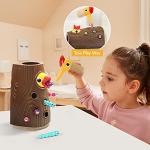 TOP BRIGHT Montessori Toys for 2 Year Olds - Magnetic Bird Feeding Game for Fine Motor Skills Development for Boys and Girls from TOP BRIGHT