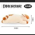 NALO 3.5lb Cute Cat, Weighted Stuffed Animals, Cat Plush, Stuffed Animals, Cat Pillow, Weighted Plush, Adorable Throw Pillows, Kids Plush Toy Pillows, Plush Toys Gifts for Boys Girls Adults, 16inch from Royal Peter Co