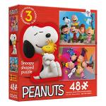 Ceaco - 3 in 1 Multipack - Peanuts - (3) 48 Piece Jigsaw Puzzles by Ceaco