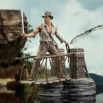 DIAMOND SELECT TOYS Indiana Jones and The Temple of Doom: Rope Bridge Deluxe Gallery Statue from Diamond Select Toys