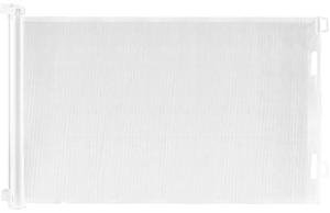 Retractable Baby Gate, Mesh Baby Gate or Mesh Dog Gate, 33" Tall, Extends up to 71" Wide, Child Safety Gate for Doorways, Stairs, Hallways, Indoor/Outdoor (33"x71",White) by DEAR LOV