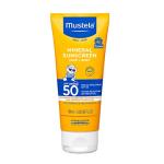 Mustela Baby Mineral Sunscreen Lotion SPF 50 Broad Spectrum - Face & Body Sun Lotion for Sensitive Skin - Non-Nano, Water Resistant & Fragrance Free - 3.38 fl. oz by AmazonUs/EXQEV