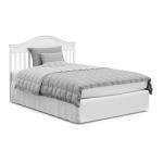 Graco Stella 5-in-1 Convertible Crib (White) - Converts from Baby Crib to Toddler Bed, Daybed and Full-Size Bed, Fits Standard Full-Size Crib Mattress, Adjustable Mattress Support Base from Storkcraft