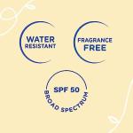 Mustela Baby Mineral Sunscreen Lotion SPF 50 Broad Spectrum - Face & Body Sun Lotion for Sensitive Skin - Non-Nano, Water Resistant & Fragrance Free - 3.38 fl. oz by AmazonUs/EXQEV