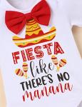 My 1st Cinco De Mayo Outfit Baby Boy Bow Tie Romper Suspender Shorts Mexican Gentleman Clothing Sets from 