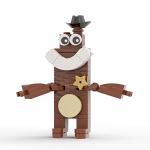 Mini 3 in 1 Banban 2 Monster Building Blocks Set, Slow Seline/Sheriff Toadster/Nabnab Figure Model Toy, Great Gift for Kids Friends (170 Pcs) by TTEHGB TOY