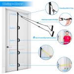 ATENTO Shoulder Rehab Pulley System with Foam HandlesâArm Pulley with Muti-Anchor Door Strap for Physical Therapy Exercises âLatex Resistance Bands for Assisting Rotator Cuff, AC Joint, Shoulder Pain from ATENTO