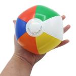 4E's Novelty Mini Beach Balls Bulk 100 Pack, Summer Party Favors for Kids, Inflatable Pool Toys, Hawaiian Party Decorations or Pool Party Goodie Bag Fillers by 4E's Novelty