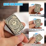 Poker Fidget Spinner Toy for Kids Adults, Metal Magnetic Slider Finger Card for Stress Relief EDC, Novelty Fidget Gifts for Easter Birthday Party Favor by Dilabnba