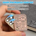 Poker Fidget Spinner Toy for Kids Adults, Metal Magnetic Slider Finger Card for Stress Relief EDC, Novelty Fidget Gifts for Easter Birthday Party Favor by Dilabnba