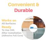 Inaya 16-Pack Cabinet Locks, Child Safety Latches - Baby Proofing Cabinets and Drawer Locks - 3M Adhesive - No Drilling & No Tools Required - Child Proof Your Home from Inaya