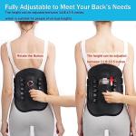 HKJD Back Brace for Lower Back Pain, Back Support Belt for Women & Men, LSO Lumbar Lower Back Support with Lumbar Pad, Adjustable Pulley System Decompression, Ergonomic Design and Soft Breathable 3D Knit Material,for Herniated Disc,Sciatica, Scoliosis fro