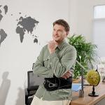 HKJD Back Brace for Lower Back Pain, Back Support Belt for Women & Men, LSO Lumbar Lower Back Support with Lumbar Pad, Adjustable Pulley System Decompression, Ergonomic Design and Soft Breathable 3D Knit Material,for Herniated Disc,Sciatica, Scoliosis fro